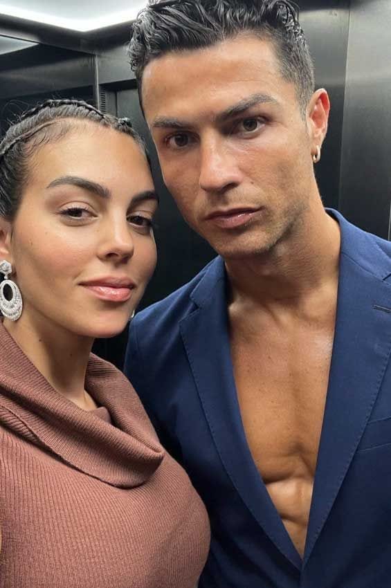 Giorgina y Cristiano Ronaldo