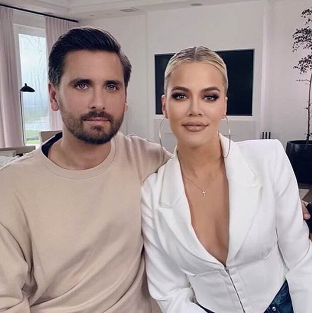 Khloe Kardashian y Scott Disik