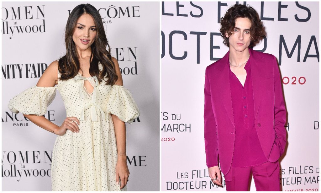 eiza gonzalez and timothee chalamet