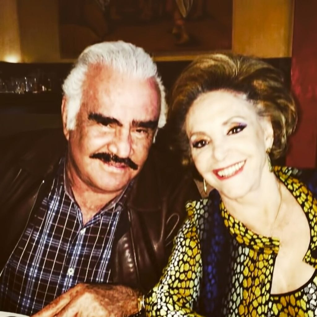 Vicente Fernández y Doña Cuquita