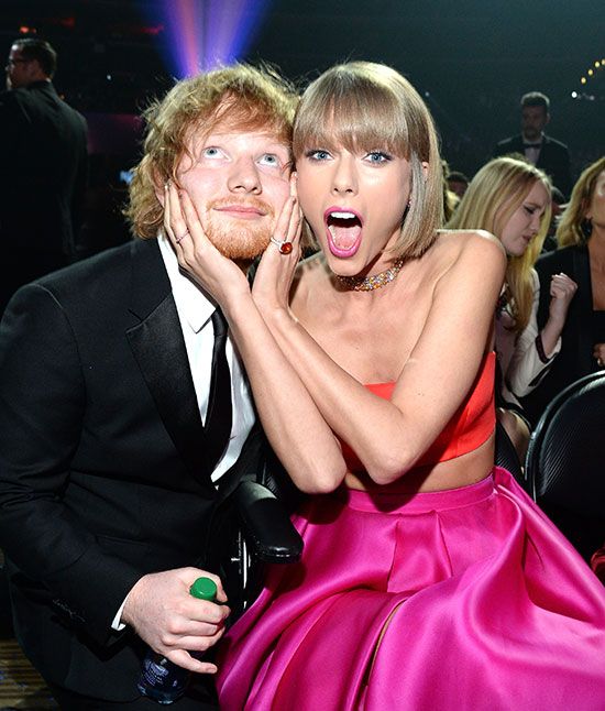 Taylor Swift y Ed Sheeran