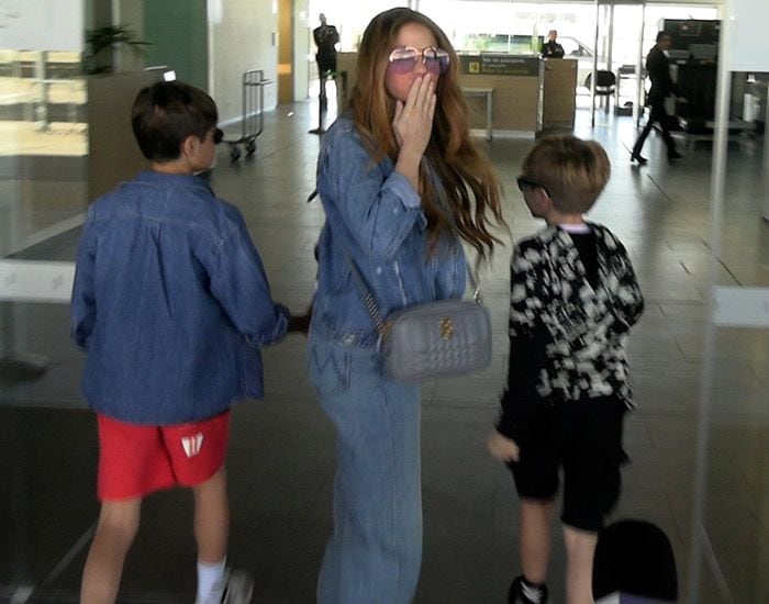 Shakira se va a Miami con sus hijos