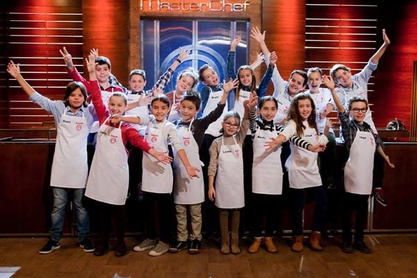 María se impuso a sus 15 rivales, niños y niñas de entre doce y ocho años que demostraron que las habilidades en la cocina se pueden desarrollar a cualquier edad. Imagen de TVE
