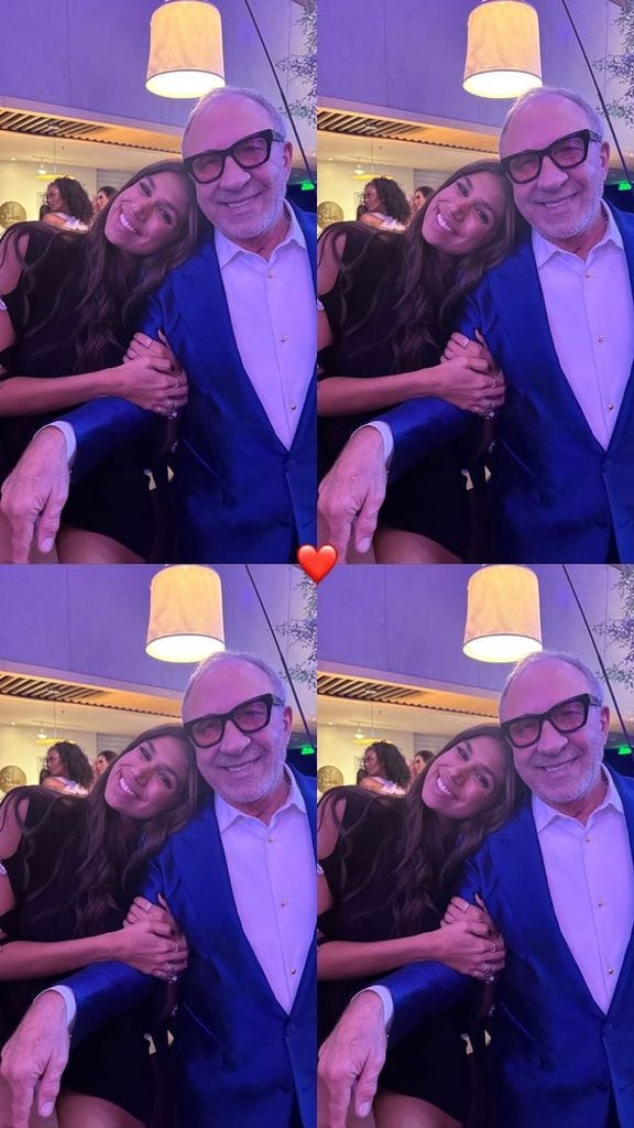 Lina Luaces y Emilio Estefan