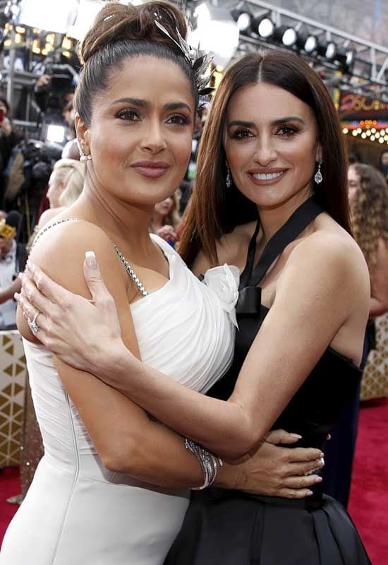 Salma Hayek y Penélope Cruz