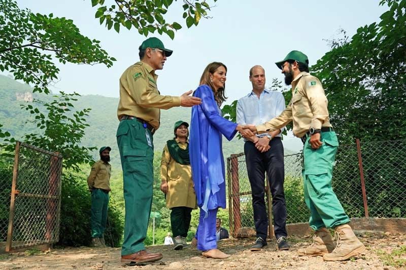 Los duques de Cambridge en Pakistán