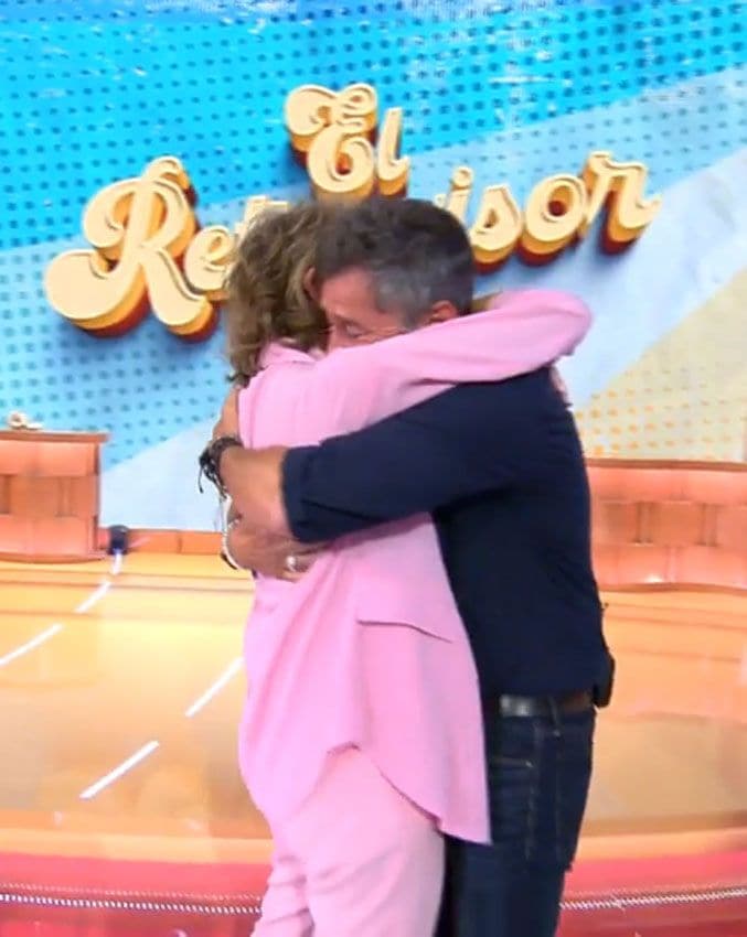 El reencuentro de Ana Rosa Quintana y Antonio Hidalgo en televisión