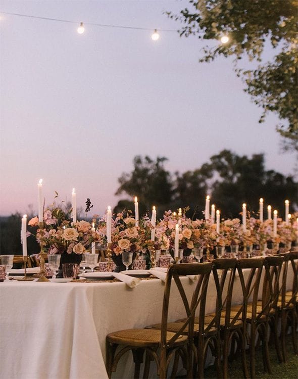 Organizar bodas al aire libre