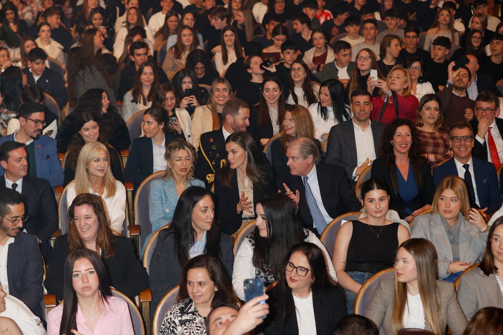 LA REINA LETIZIA EN EL ACTO DE PROCLAMACIÃN DEL PREMIO PRINCESA DE GIRONA âARTE 2025â, EN LA SEGUNDA ETAPA DEL âTOUR DEL TALENTOâ