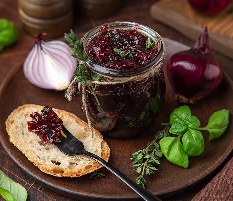 Bote cebolla confitada morada