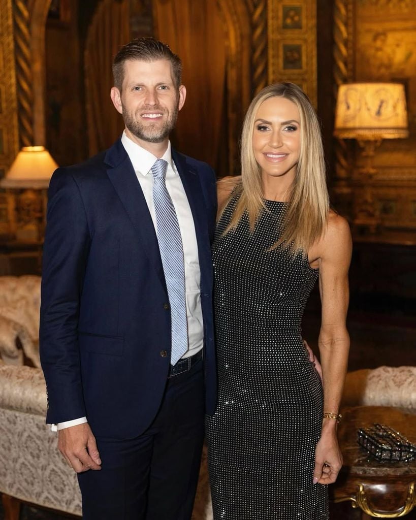 Lara y Eric Trump