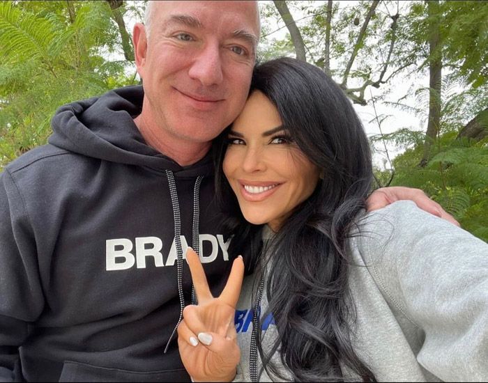 Jeff Bezos y Lauren Sánchez