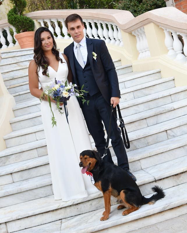 El invitado más inesperado en la boda de Louis Ducruet y Marie Chevallier