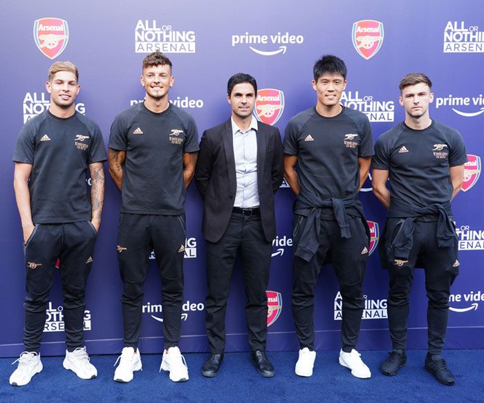 Mikel Arteta presenta el documental del Arsenal