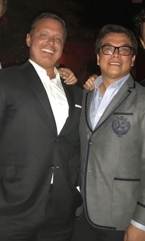 Luis Miguel con Gerardo Islas