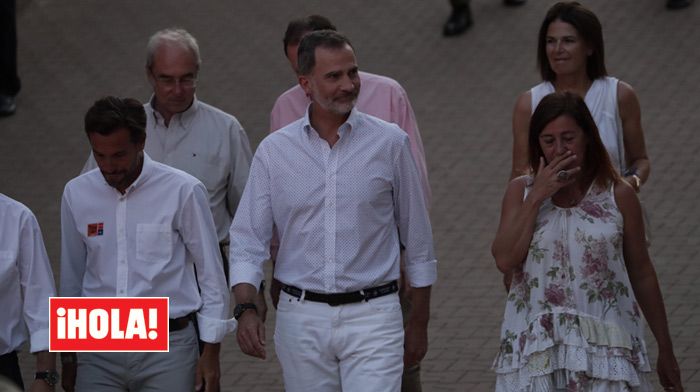 Felipe VI preside la entrega de trofeos de la Copa del Rey de vela