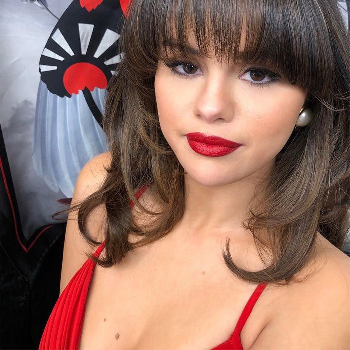 selena gomez make up