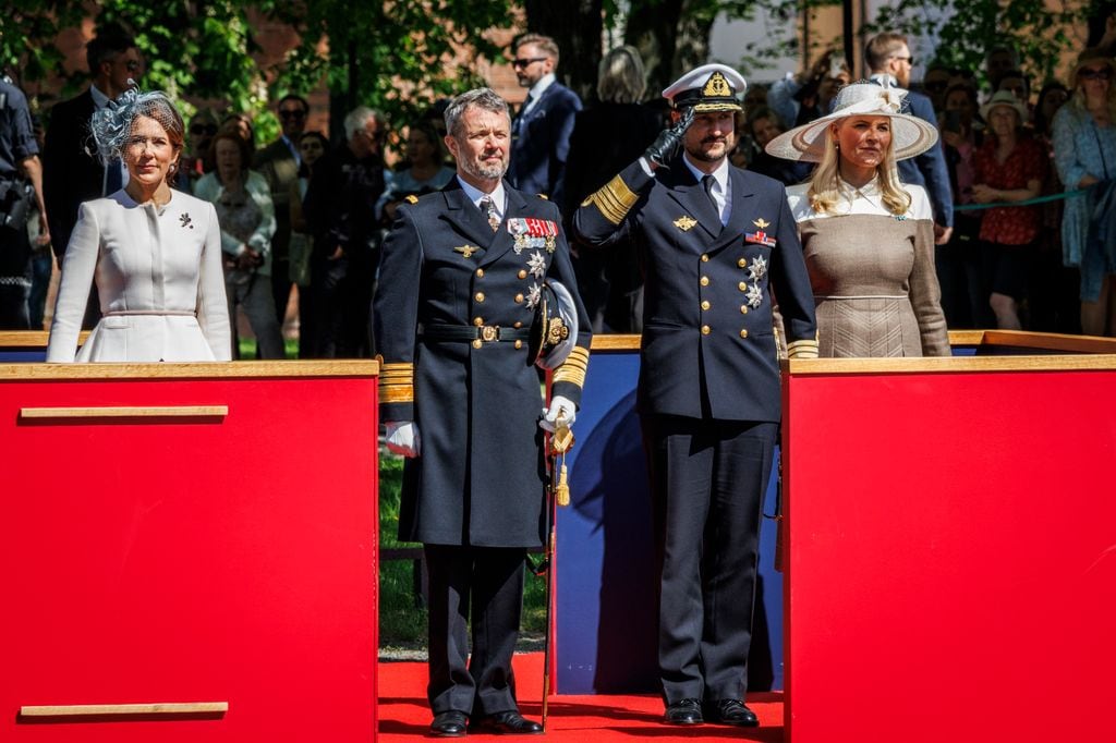 In May 2024, Frederick and Mary of Denmark landed in Oslo on their presentation tour of the Nordic kingdoms as the new Danish sovereigns.