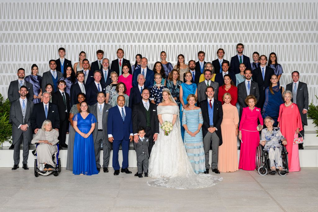 Fotos oficiales de la boda de Teodora de Grecia