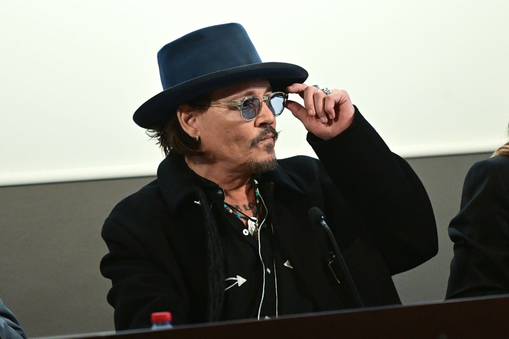 Johnny Depp durante la conferencia de prensa en el Festival de Cine Europeo de Sevilla.