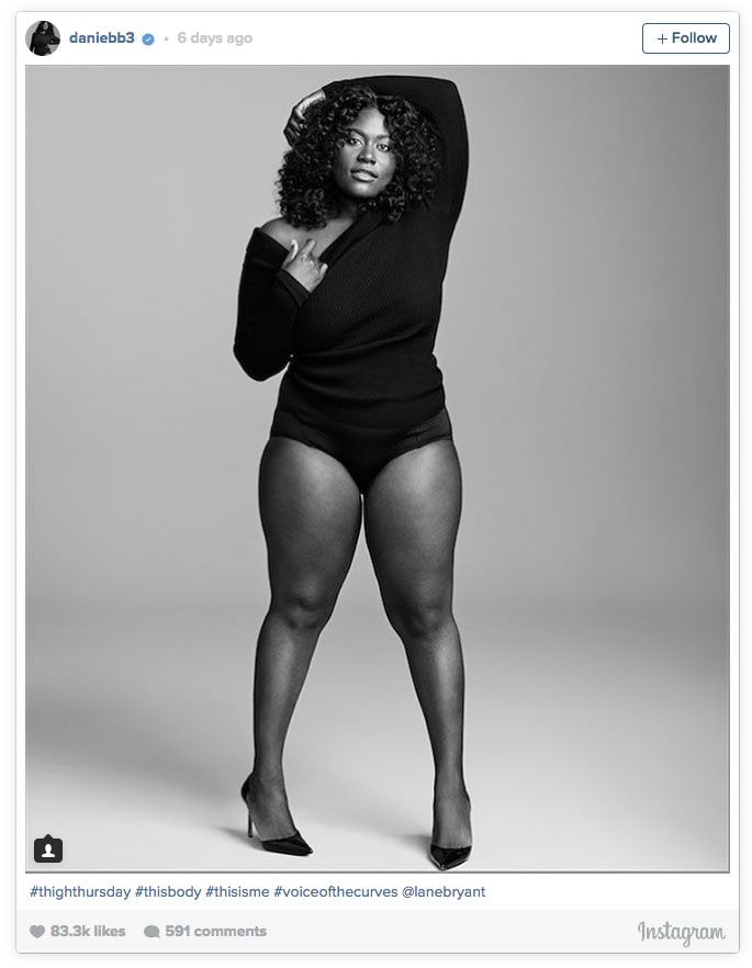 La firma de moda de tallas grandes acaba de convertir en viral un vídeo protagonizado por varias modelos curvy además de las actrices Gabourey Sidibe y Danielle Brooks, de Orange Is The New Black.

Foto: @daniebb3
