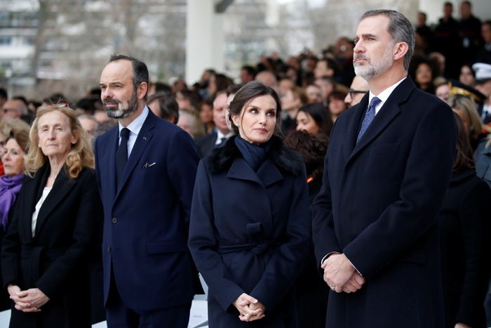 Los reyes Felipe y Letizia