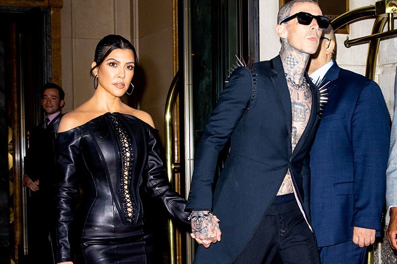 Kourtney Kardashian y Travis Barker