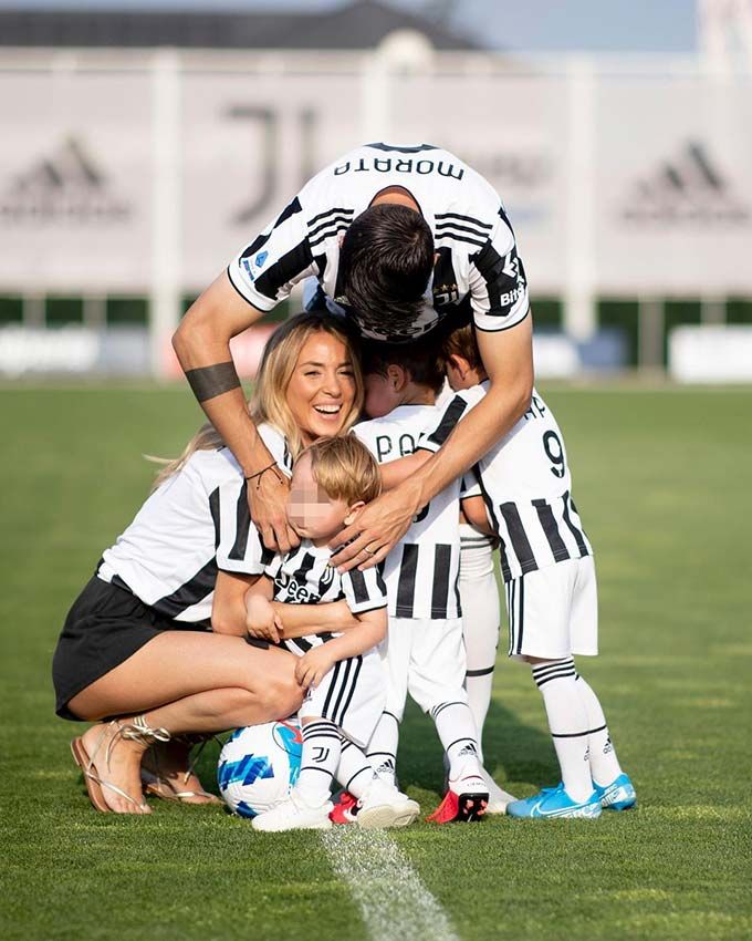 Álvaro Morata y Alice Campello se despiden de la Juventus