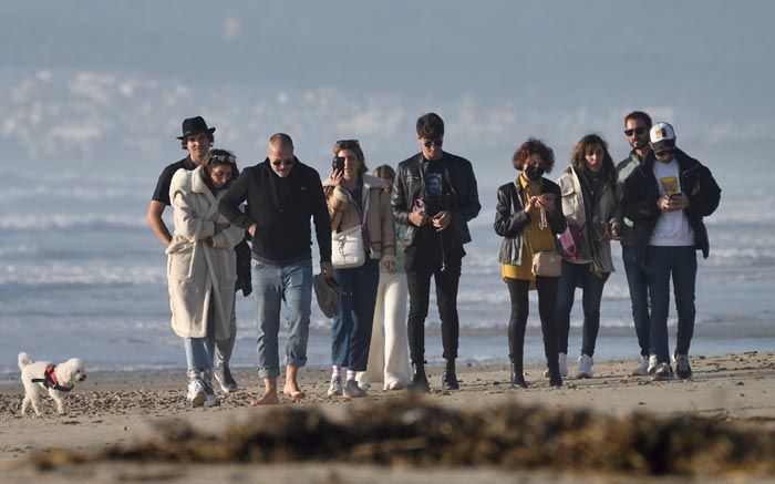 Paz Padilla y sus amigos en Cádiz