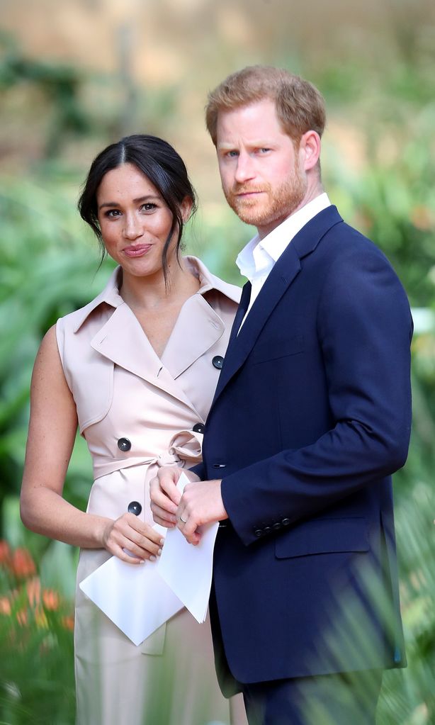 Meghan Markle y el príncipe HArry