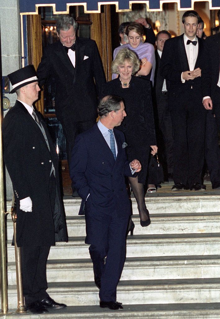 Carlos y Camilla el 28 de enero de 1999 cuando se dejaron fotografiar juntos por primera vez 