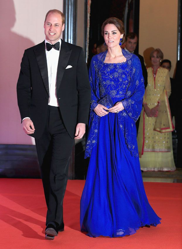 Kate Middleton vestido azul