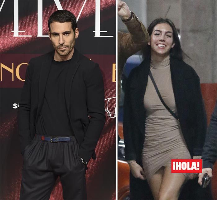 Miguel Ángel Silvestre y Georgina Rodríguez