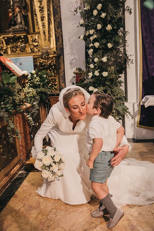 Niños de arras, pajes y damas en las bodas