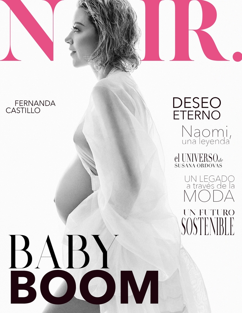 Fernanda Castillo en el cover de Noir