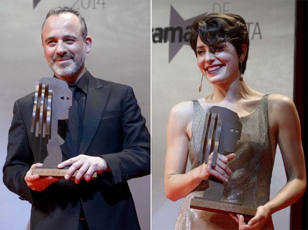 Javier Gutiérrez puso un broche de oro a su inmejorable temporada de premios con el Fotogramas de Plata al mejor actor por su trabajo en 'La isla mínima' 