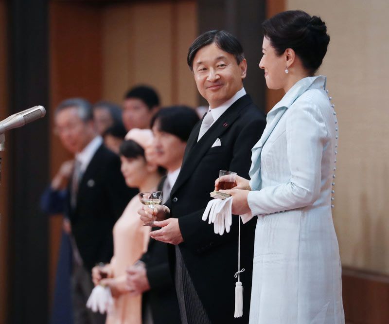 Naruhito y Masako de Japón