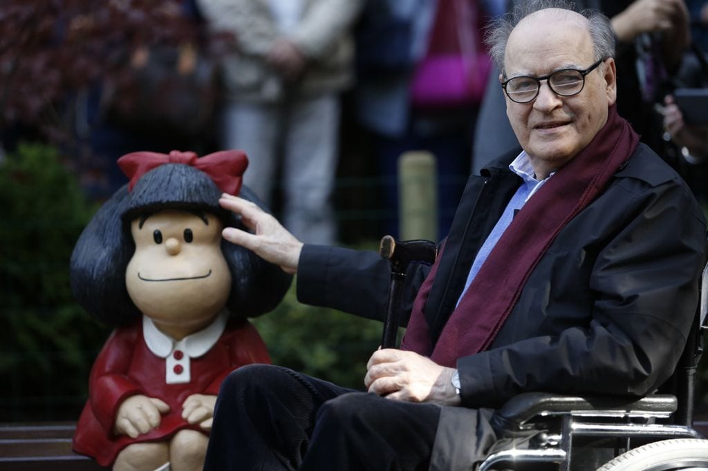 El humorista gráfico argentino creó a 'Mafalda' hace 60 años