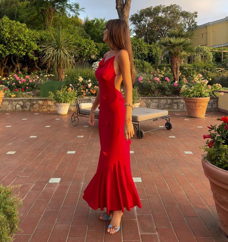 vestido rojo