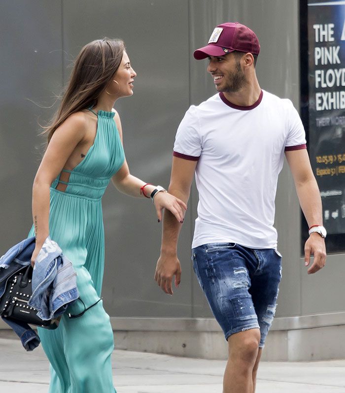 Marco Asensio y su novia, Sandra Garal