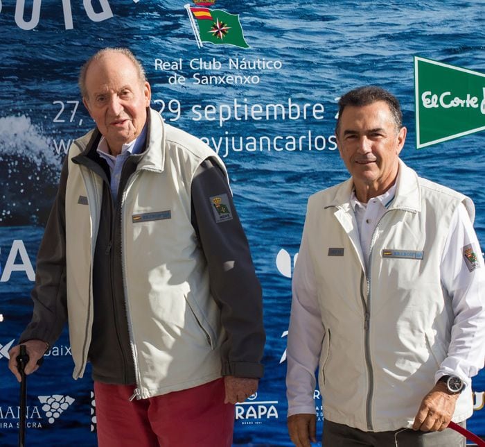 ¿Cuál es el círculo del rey Juan Carlos en Sanxenxo?