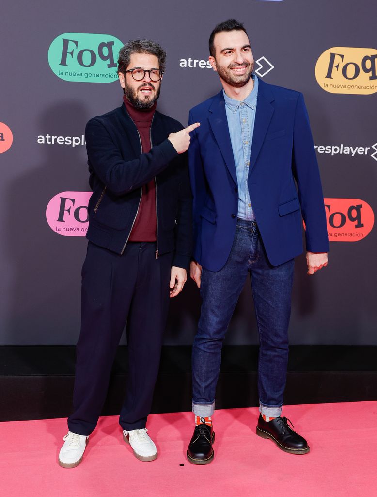 Juanma Pachón y Daniel Romero en la premiere de la serie de televisión Física o Química:La nueva generacion