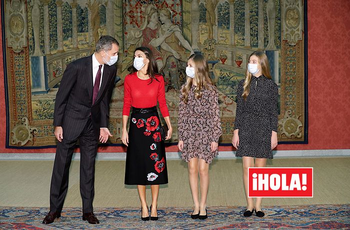 Los Reyes y sus hijas