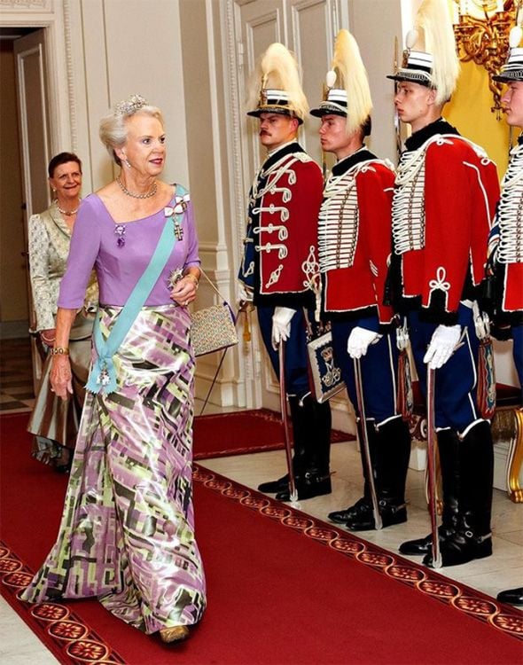 La princesa Benedicta, hermana mayor de la Reina