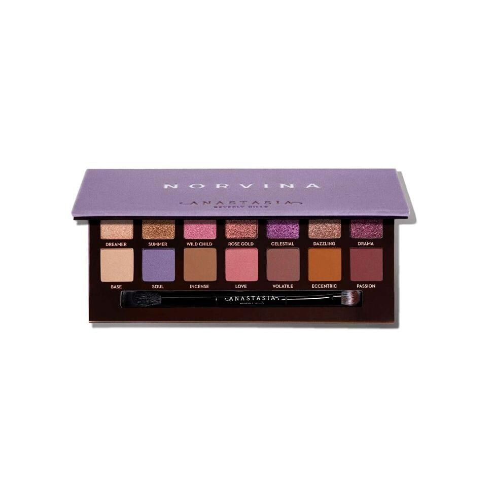 mejores tonos de sombras para ojos marrones norvina eyeshadow palette de anastasia bervely hills