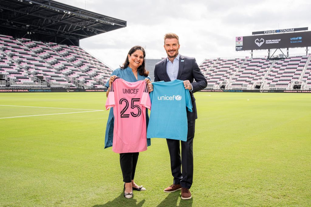 David Beckham se ha unido a UNICEF para una noble causa