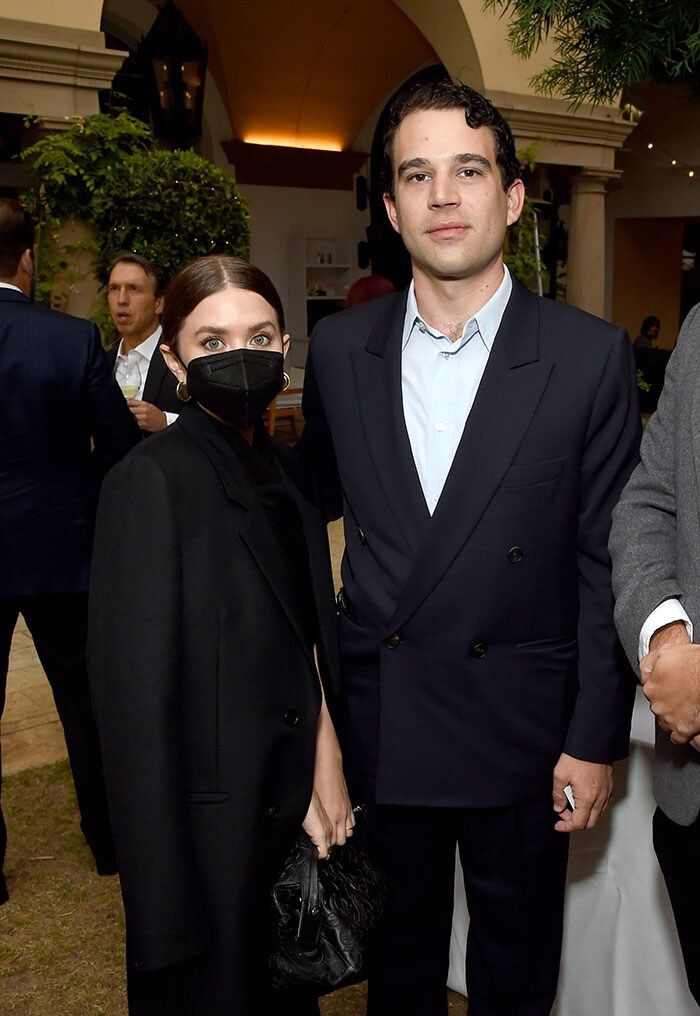 Ashley Olsen y su esposo