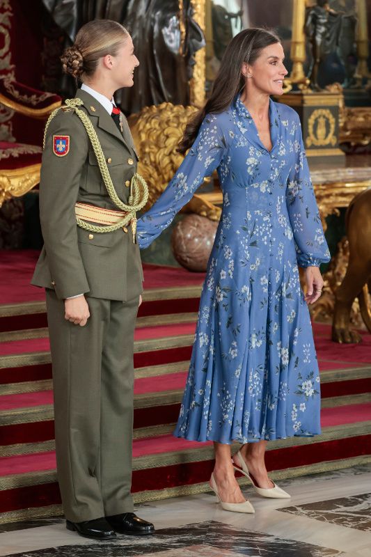 La reina Letizia y la princesa Leonor