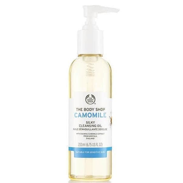 the body shop camomile silky cleansing oil