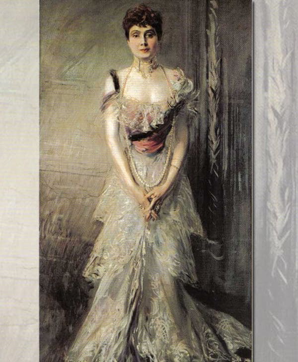 La Infanta Eulalia de Borbón retratada por Giovanni Boldini 